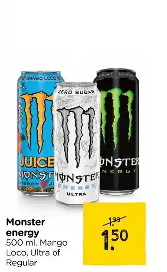 Xenos Monster energy aanbieding