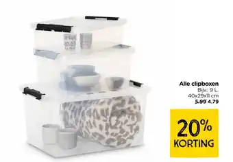 Xenos Alle clipboxen aanbieding