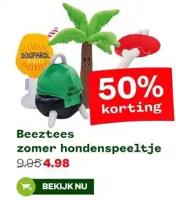 Welkoop Beeztees zomer hondenspeeltje aanbieding