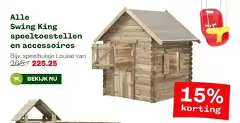 Welkoop Alle Swing King speeltoestellen en accessoires aanbieding