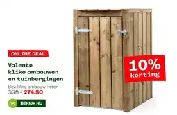 Welkoop Volente kliko ombouwen en tuinbergingen aanbieding