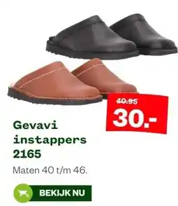 Welkoop Gevavi instappers 2165 aanbieding