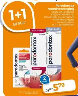 Trekpleister Parodontax mondverzorging aanbieding