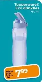 Trekpleister Tupperware® Eco drinkfles aanbieding