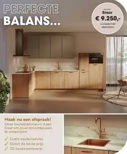 Superkeukens keuken Ensor aanbieding