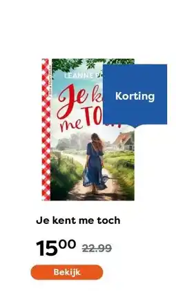 The Read Shop Je kent me toch aanbieding