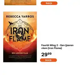 The Read Shop Fourth Wing 2 - Een ijzeren vlam (Iron Flame) aanbieding