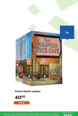 The Read Shop Dream Harbor-pakket aanbieding