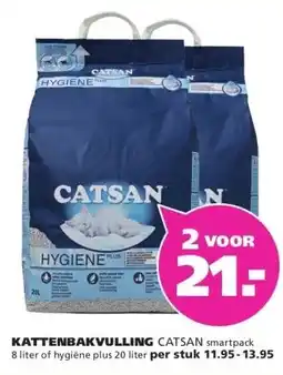 Ranzijn KATTENBAKVULLING CATSAN aanbieding