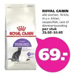 Ranzijn ROYAL CANIN aanbieding
