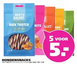 Ranzijn HONDENSNACKS MISTY&BLUEY aanbieding