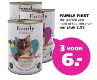 Ranzijn FAMILY FIRST aanbieding