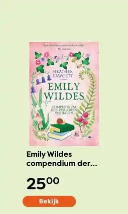 The Read Shop Emily Wildes compendium der verloren verhalen aanbieding