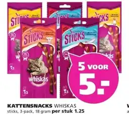 Ranzijn KATTENSNACKS WHISKAS aanbieding