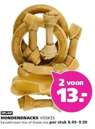 Ranzijn HONDENSNACKS VOSKES aanbieding
