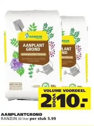Ranzijn AANPLANTGROND RANZIJN aanbieding