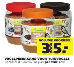 Ranzijn VOGELPINDAKAAS VOOR TUINVOGELS RANZIJN aanbieding