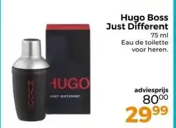 Trekpleister Hugo Boss Just Different aanbieding