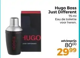 Trekpleister Hugo Boss Just Different aanbieding