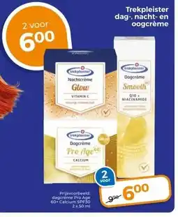 Trekpleister Trekpleister dag-, nacht- en oogcrème aanbieding