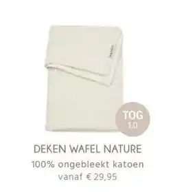 Prenatal Deken wafel nature aanbieding