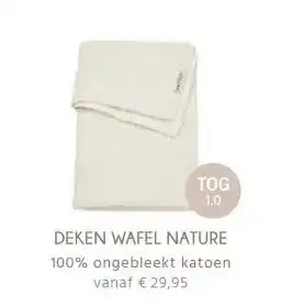Prenatal Deken wafel nature aanbieding