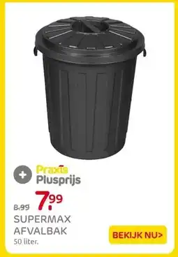 Praxis SUPERMAX AFVALBAK aanbieding
