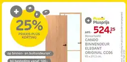Praxis CANDO BINNENDEUR ELEGANT ORIGINAL CC06 aanbieding