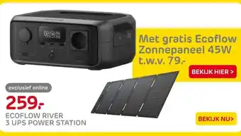 Praxis ECOFLOW RIVER 3 UPS POWER STATION aanbieding