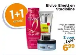 Trekpleister Elvive, Elnett en Studioline aanbieding