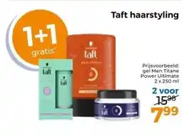 Trekpleister Taft haarstyling aanbieding