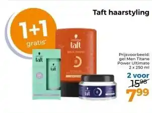 Trekpleister Taft haarstyling aanbieding