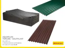 Praxis AQUAPLAN TOPLINE GOLFPLAAT aanbieding