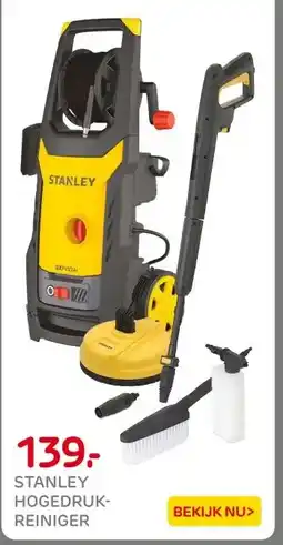 Praxis STANLEY HOGEDRUK- REINIGER aanbieding