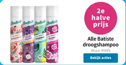 Plein.nl Alle Batiste droogshampoo aanbieding