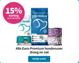 Plein.nl Alle Euro-Premium hondenvoer droog en nat aanbieding
