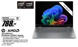 MediaMarkt 16-ar0851nd Windows CoPilot+ laptop aanbieding