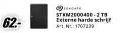 MediaMarkt Seagate STKM2000400-2 TB Externe harde schrijf aanbieding