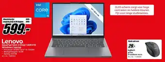 MediaMarkt Lenovo IdeaPad Slim 3 Oled 14IRH10 Windows laptop aanbieding