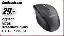 MediaMarkt Logitech M705 Draadloze muis aanbieding
