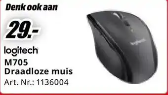 MediaMarkt Logitech M705 Draadloze muis aanbieding