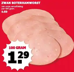 MCD Supermarkt ZWAN BOTERHAM WORST aanbieding