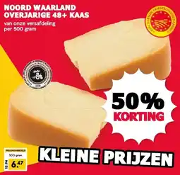 MCD Supermarkt NOORD WAARLAND OVERJARIGE 48+ KAAS aanbieding