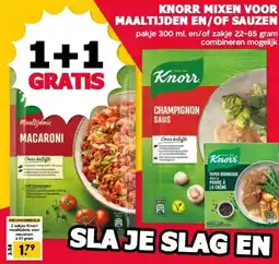 MCD Supermarkt KNORR MIXEN VOOR MAALTIJDEN EN/OF SAUZEN aanbieding