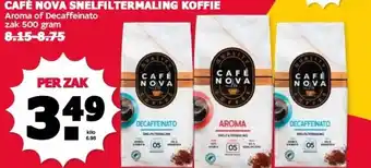 MCD Supermarkt CAFÉ NOVA SNELFILTERMALING KOFFIE aanbieding