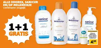 Coop Alle odorex sanicur en/of melkmeisje aanbieding