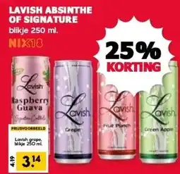 MCD Supermarkt LAVISH ABSINTHE OF SIGNATURE aanbieding
