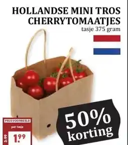 MCD Supermarkt HOLLANDSE MINI TROS CHERRYTOMAATJES aanbieding