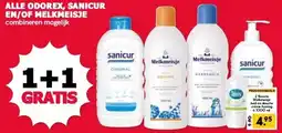 MCD Supermarkt ALLE ODOREX, SANICUR EN/OF MELKMEISJE aanbieding