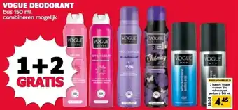 MCD Supermarkt VOGUE DEODORANT aanbieding
